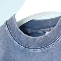 Noir Vintage lavé à l'acide t-shirts hommes grande taille T-shirts blanc fournisseur personnalisé Vintage t-shirts