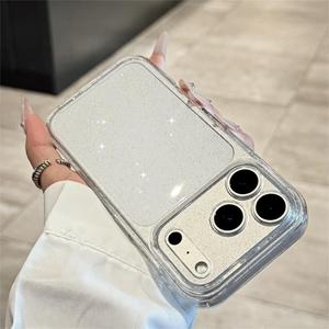 เคสโทรศัพท์สำหรับ iPhone 17 Pro Max รุ่นใหม่ เคสกันกระแทกแบบเต็มตัว สีชมพูวิ้งๆ หรูหรา - Product Image 2