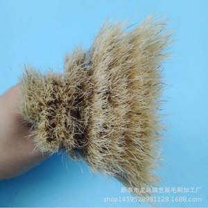 Pincel plano Yichen 2 de cerdas de cerdo puras, mango delgado de 8 mm, resistente al agua, para pintar, herramienta de pintura. - Product Image 3