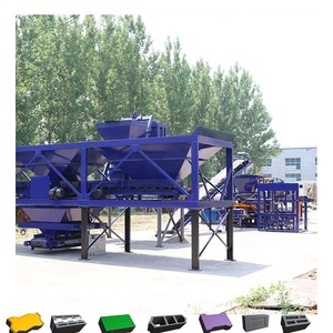 Máy làm khối tự động máy móc bê tông QT6-15 Máy làm gạch bê tông - Product Image 4