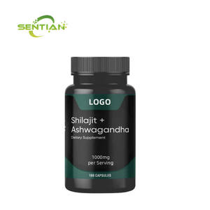 Sıcak satış <span class=keywords><strong>OEM</strong></span> Shilajit Vitamin takviyesi kapsül organik Shilajit ashashandha kapsül - Product Image 1