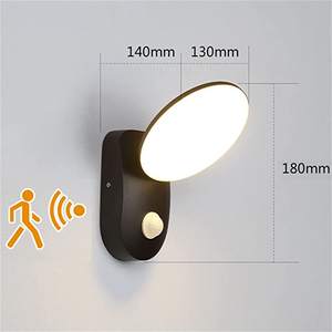 Applique murale à LED pour l'extérieur Détecteur de mouvement étanche LED 12W Luminaire mural - Product Image 5