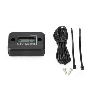 Compteur d'heures numérique HM012 0-99999H 0-15300RPM pour moteurs quatre temps - Product Image 1