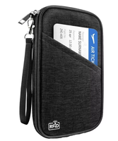 Portefeuille de voyage personnalisé en polyester, porte-cartes, accessoires, porte-passeport, sac