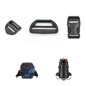 Plastic D Ring Buckle 28mm X 38mm Adjustable For <b>Bags</b> Luggage Backpack <b>Accessories</b> - Product Image 4