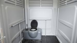 Toilettes portables en PEHD pour fauteuils roulants, conformes ADA, durables, cabine sanitaire extérieure avec rampe et rampes <span class=keywords><strong>d</strong></span>'accès pour parcs <span class=keywords><strong>publics</strong></span> et zones <span class=keywords><strong>de</strong></span> travail - Product Image 5