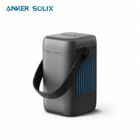 Station d'alimentation portable Anker Solix LiFePO4 200W à onde sinusoïdale pure, multi-ports, chargeur solaire pour camping en extérieur