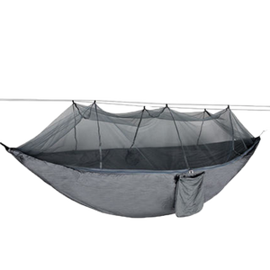 Ngoài trời di động cường độ cao <span class=keywords><strong>Nylon</strong></span> dù vải cắm trại võng treo giường ngủ với lưới chống muỗi đồ gỗ ngoài trời - Product Image 6