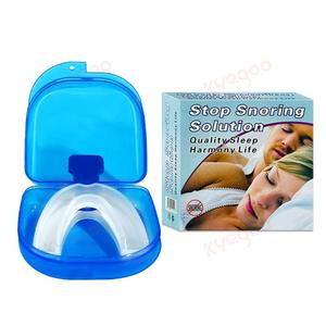 Customized Silicone Anti Snoring Mouth Breathing Pause <b>Protector</b> Adjustable Snore Relief Mouth Guard for Better Sleep - Product Image 3
