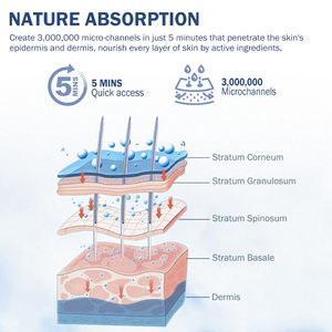 Exfoliante de Espículas de Esponja Marina al 99%, Espículas Hidrolizadas, Exfoliante, Mascarilla, Suero para Cicatrices de Acné, <span class=keywords><strong>Gel</strong></span> - Product Image 4