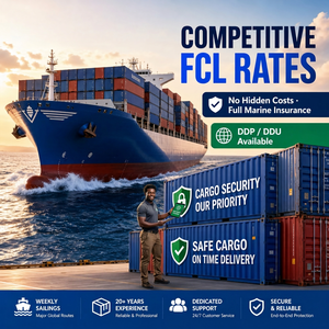 บริษัทขนส่งสินค้าระหว่างประเทศทางทะเล FCL ขนส่งทางเรือจากจีนไปบราซิล ชิลี อเมริกาใต้ ระยะเวลาขนส่ง 20-38 วัน ตู้คอนเทนเนอร์ขนาด 40HQ/45HQ - Product Image 1