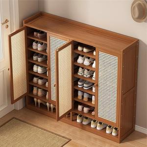 Simple indoor <b>shoe</b> <b>rack</b> for home use, suitable for rental apartments, economical multi-layer dustproof <b>shoe</b> cabinet. - Product Image 3