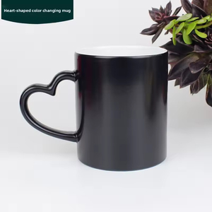 <span class=keywords><strong>Taza</strong></span> de Cerámica Mágica para Sublimación, 11 oz, con Revestimiento Colorido, Cambia de Color, para Café o Té, Venta al Por Mayor - Product Image 2