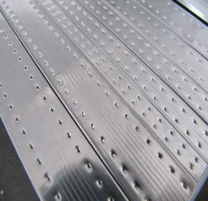 زجاج لامع مزدوج قضيب مباعد ألومنيوم للأبواب والنوافذ صنع - Product Image 3