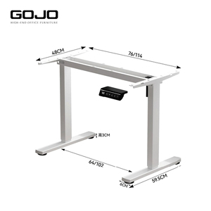 Sang trọng văn phòng điện nghiên cứu Bảng điều chỉnh chiều cao Bàn máy tính với nâng tính năng - Product Image 4