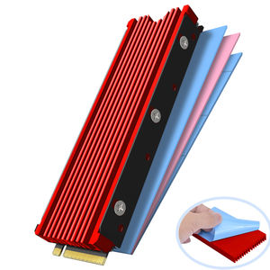 Jeyfactory Heatsink pendingin dua sisi, solusi termal NVMe/NGFF untuk PS5/PC dengan bantalan silikon dalam stok - Product Image 1