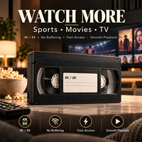2026 Mega 4K Smart Television Hiburan Akses Siaran Langsung Saluran Spanyol Inggris Prancis Jerman Italia Koleksi Film Olahraga