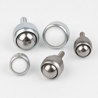 Rouleau de convoyeur à billes universel KSM60 KSM-60 en nylon et acier inoxydable, diamètre 60 mm