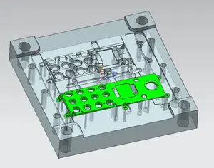 Trung Quốc Thâm Quyến nóng thép PVC bề mặt phần mềm Thiết kế khuôn nhà máy tùy chỉnh khuôn Maker khuôn ép nhựa máy ép phun khuôn mẫu