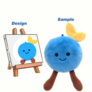 Trung Quốc Nhà cung cấp tùy chỉnh phim hoạt hình màu xanh đồ chơi sang trọng an toàn PP bông tùy chỉnh đồ chơi sang trọng OEM - Product Image 1