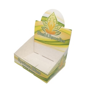 Bán Sỉ Hộp Giấy Trưng Bày Các Tông Có Thể Gập Lại Logo In Theo Yêu Cầu Để Đựng Nước Trái Cây Và Sôcôla - Product Image 1