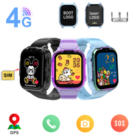 Reloj Inteligente para Niños con 7 Juegos Divertidos, Videollamadas 4G, Reloj Inteligente a Prueba de Agua con Rastreador GPS para Niños y Niñas