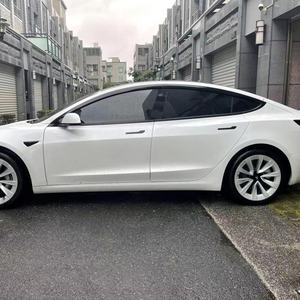 Déflecteurs de vitres latérales pour Tesla Model 3 2019-2022, pare-soleil et pare-pluie, 4 ensembles, à coller - Product Image 1