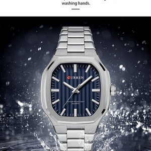 CURREN 2024 Mens <b>Watches</b> 8458 Stainless Steel Men Wrist <b>Watch</b> Casual Luxury Waterproof Sport <b>Watch</b> for Men Quartz - Product Image 6