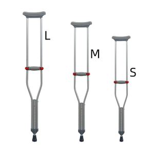 Muletas portátiles <span class=keywords><strong>de</strong></span> aleación <span class=keywords><strong>de</strong></span> aluminio para discapacitados, coderas para axilas <span class=keywords><strong>de</strong></span> buena calidad, baratos - Product Image 1