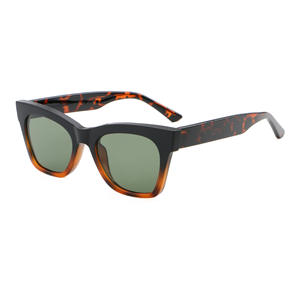 2025新しいトレンディなスクエアサングラス人気PC + CP素材フレームスタイルパーソナライズされたサンメガネ - Product Image 3