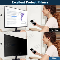 Película Protectora de Pantalla para Monitores de 24 y 27 Pulgadas, Filtro de Privacidad Anti-Espía para Computadoras de Escritorio y Portátiles, Precio de Fábrica