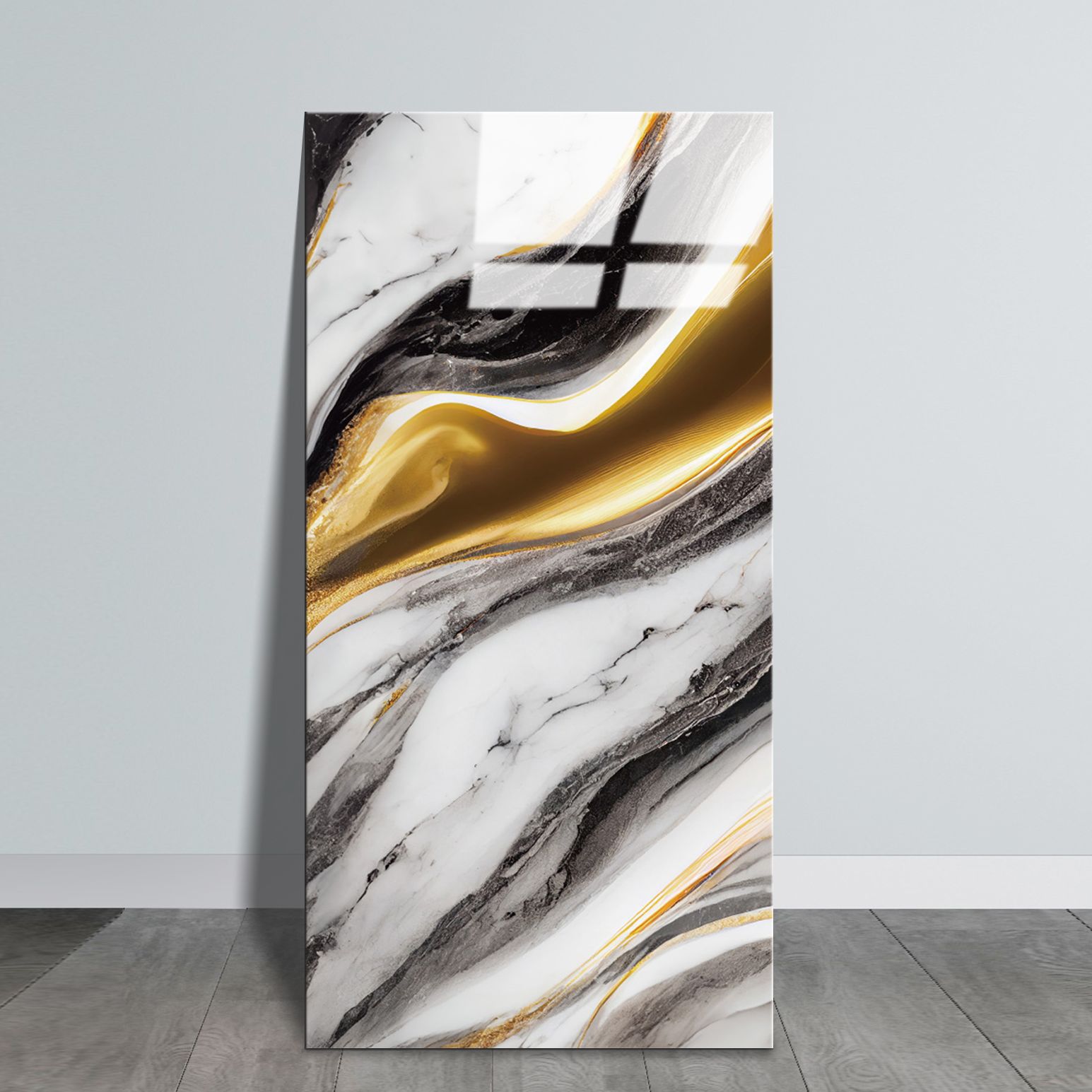 Oro nero bianco-30cm x 60cm