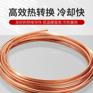 Tubo capilar de cobre T2 para aire acondicionado central residencial, a prueba de polvo, sin aleación, SPL ZTG1024 - Product Image 2