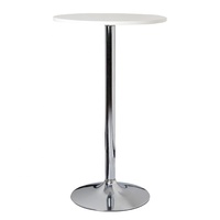 Meuble moderne table haute en acier inoxydable à vendre Table de bar en bois Table de club en plastique bon marché durable
