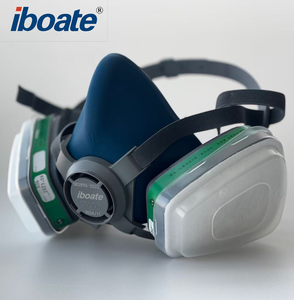 <span class=keywords><strong>Filter</strong></span> amonia formaldehida, masker Respirator Anti <span class=keywords><strong>Gas</strong></span> kartrid ganda industri setengah wajah - Product Image 1