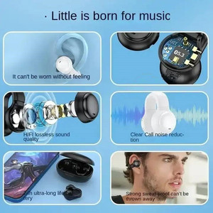 Miễn Phí Mẫu Neexxt X58 Mới Phong Cách Tai Nghe Hiển Thị Kỹ Thuật Số Earbuds Không Thấm Nước Chơi Game Tai Nghe Cho Thể Thao Chạy - Product Image 2