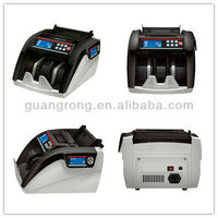 Compteur de billets de banque GR-5800 avec écran LCD de qualité bancaire, 900 pièces/min, détecteur de devises, machine à compter les billets de banque, détection UV