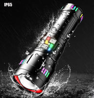 Lampe torche LED zoomable étanche 1000+ lumens Portable Montagne USB Rechargeable Camping Extérieur Alliage d'aluminium