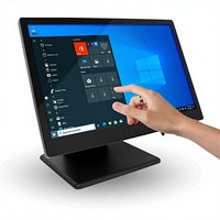Système POS Windows avec écran tactile Intel I5 de 15,6 pouces, 8 Go de RAM/128 Go de ROM, construction en alliage d'aluminium haute performance, modèle S3