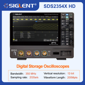 ออสซิลโลสโคปดิจิตอลความละเอียดสูง SIGLENT SDS2104X HD 4 ช่องสัญญาณ 2GSa/s 200MHz พร้อมฟังก์ชันการวิเคราะห์ข้อมูลมากมาย - Product Image 3