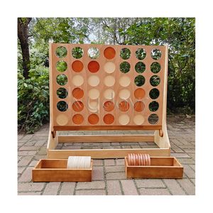Commercio all'ingrosso su ordinazione di Carnevale prop mini legno puzzle interattivo di strategia di <span class=keywords><strong>dama</strong></span> giochi da tavolo per i bambini - Product Image 1