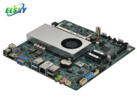 ELSKY QM9450E Mini ITX Industrial Motherboard DDR3 Single Channel Baru Intel Haswell-U I3/I5/I7 Generasi ke-4 Layar 4K UHD Modul 4G