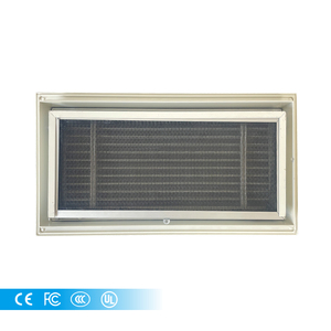 Type articulé cadre en acier de <span class=keywords><strong>porte</strong></span> architecturale de <span class=keywords><strong>grille</strong></span> de <span class=keywords><strong>ventilation</strong></span> pour l'application d'air de retour dans les immeubles de bureaux commerciaux - Product Image 3