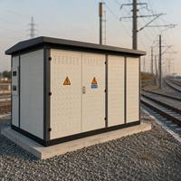 Poste de transformateur compact extérieur C5-M résistant à la corrosion pour fournisseur de fermes solaires côtidiennes