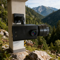 Systèmes de caméra espion de surveillance aéroportuaire à prix d'usine, caméra IP réseau, imagerie thermique infrarouge laser