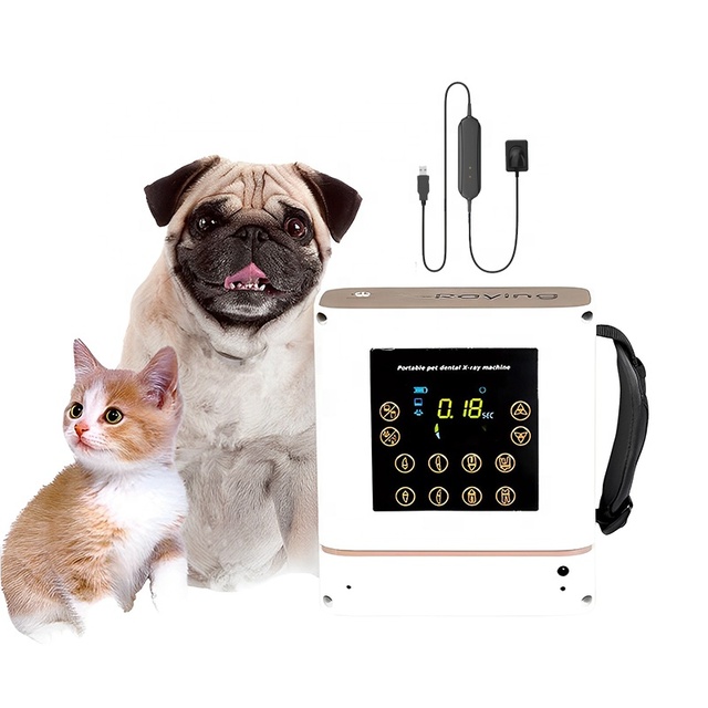 Vet Handheld RX Digital Dental X Ray Equipment Veterinary Portable Dental Xray Machine With Sensor