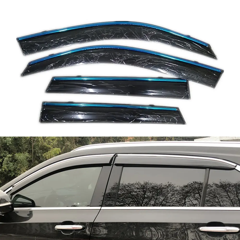 Car Door Rain Guard Side Windows Sun Visor Wind Deflector For AVALON 2013-2018