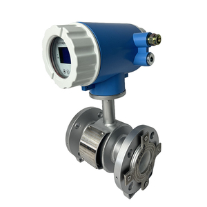 デジタルミニ電磁ステンレス鋼水流計 +/-0.5% 精度フランジ接続0.3-10メートル/秒流量 - Product Image 3