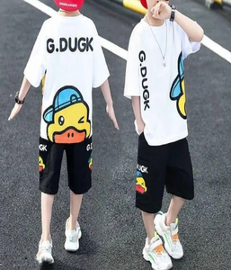 T-shirts pour hommes confortables et ajustés, 100% coton, tricotés, imprimés, manches courtes, tissu de haute qualité - Product Image 5