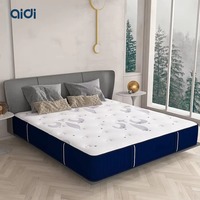 Matelas en mousse de latex à ressorts ensachés 5 zones, style moderne et confortable, hôtel 5 étoiles de luxe AIDI